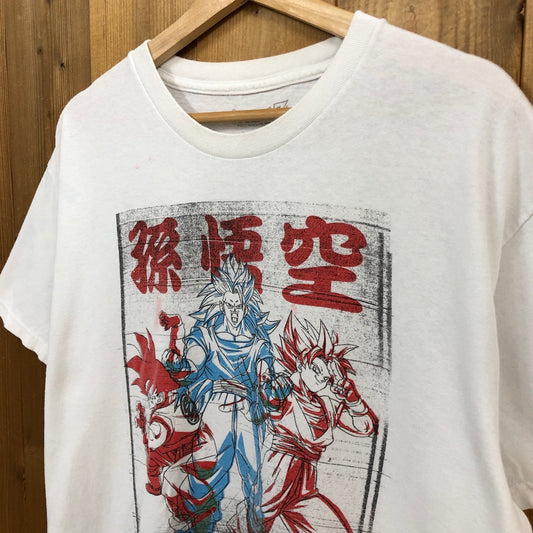 DORAGON BALL ドラゴンボール 孫悟空 プリントTシャツ アニメ キャラクター 半袖 カットソー