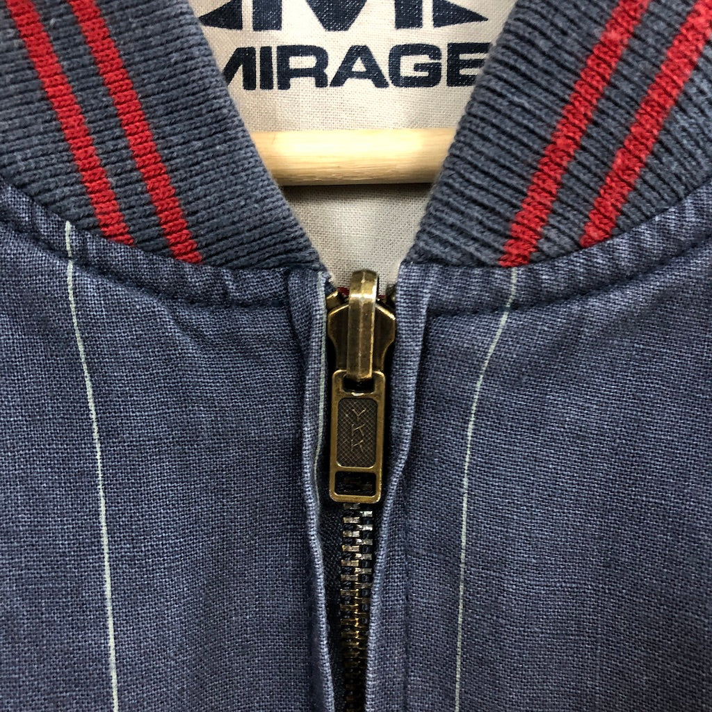 90s vintage MIRAGE ミラージュ MLB BRAVES ブレーブス COOPERSTOWM クーパーズタウン スタジャン コットン リバーシブル