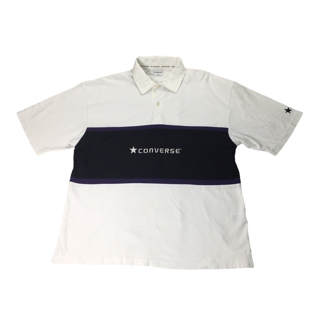 CONVERSE コンバース Tシャツ フロントロゴ 刺繍ロゴ 半袖 カットソー