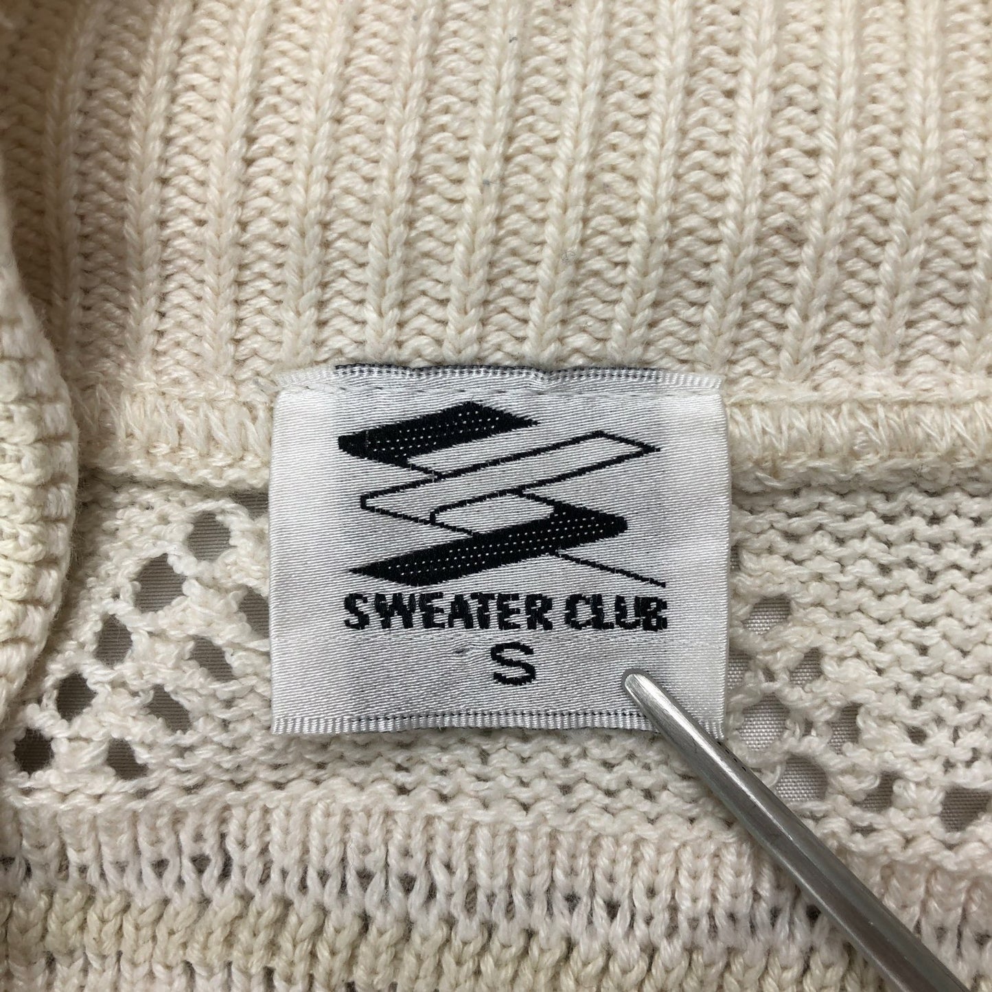SWEATER CLUB セータークラブ 3Dニット セーター カーディガン