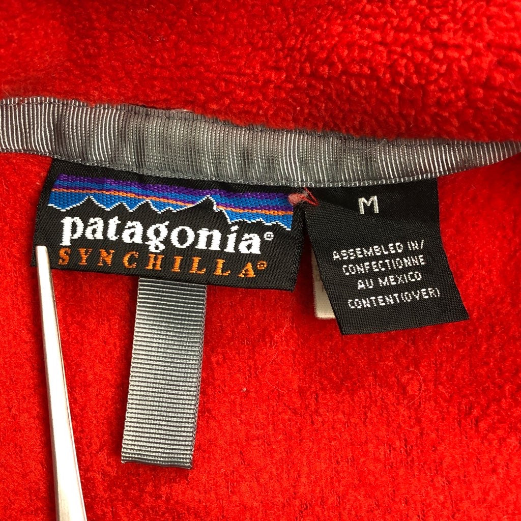 98年製 patagonia パタゴニア SYNCHILLA ライトウェイト シンチラ スナップT フリース プルオーバー 25450