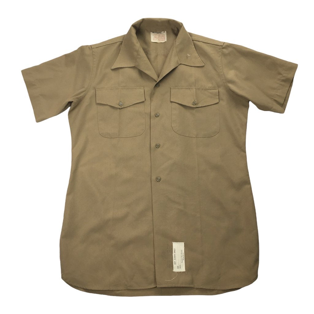 U.S. ARMY Great Northern ミリタリー シャツ 米軍 military オープンカラーシャツ