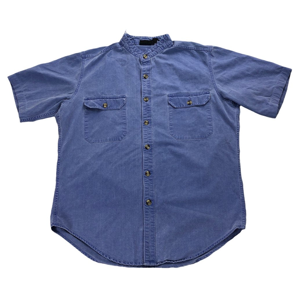 patagonia パタゴニア ノーカラーシャツ ワークシャツ 半袖 52171