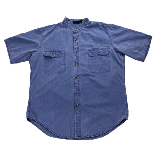patagonia パタゴニア ノーカラーシャツ ワークシャツ 半袖 52171