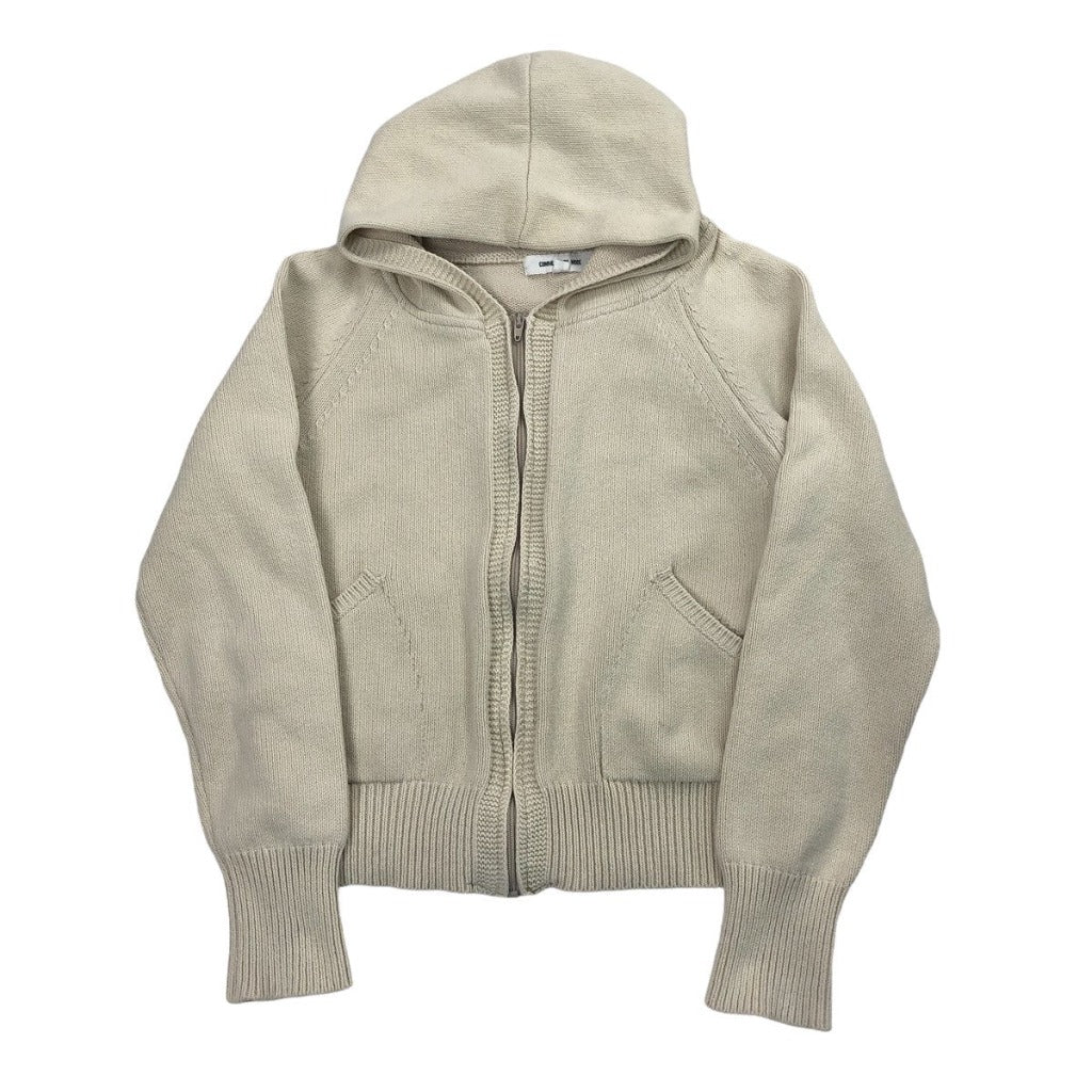 COMME CA DU MODE コムサデモード キッズ ニット ジップアップパーカー