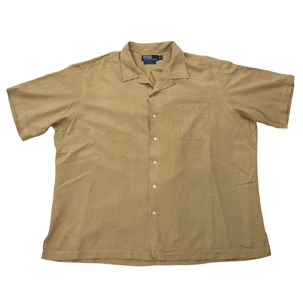 Polo by Ralph Lauren ポロバイラルフローレン  CALDWELL コールドウェル オープンカラーシャツ 半袖シャツ 無地
