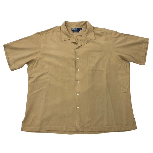 Polo by Ralph Lauren ポロバイラルフローレン  CALDWELL コールドウェル オープンカラーシャツ 半袖シャツ 無地