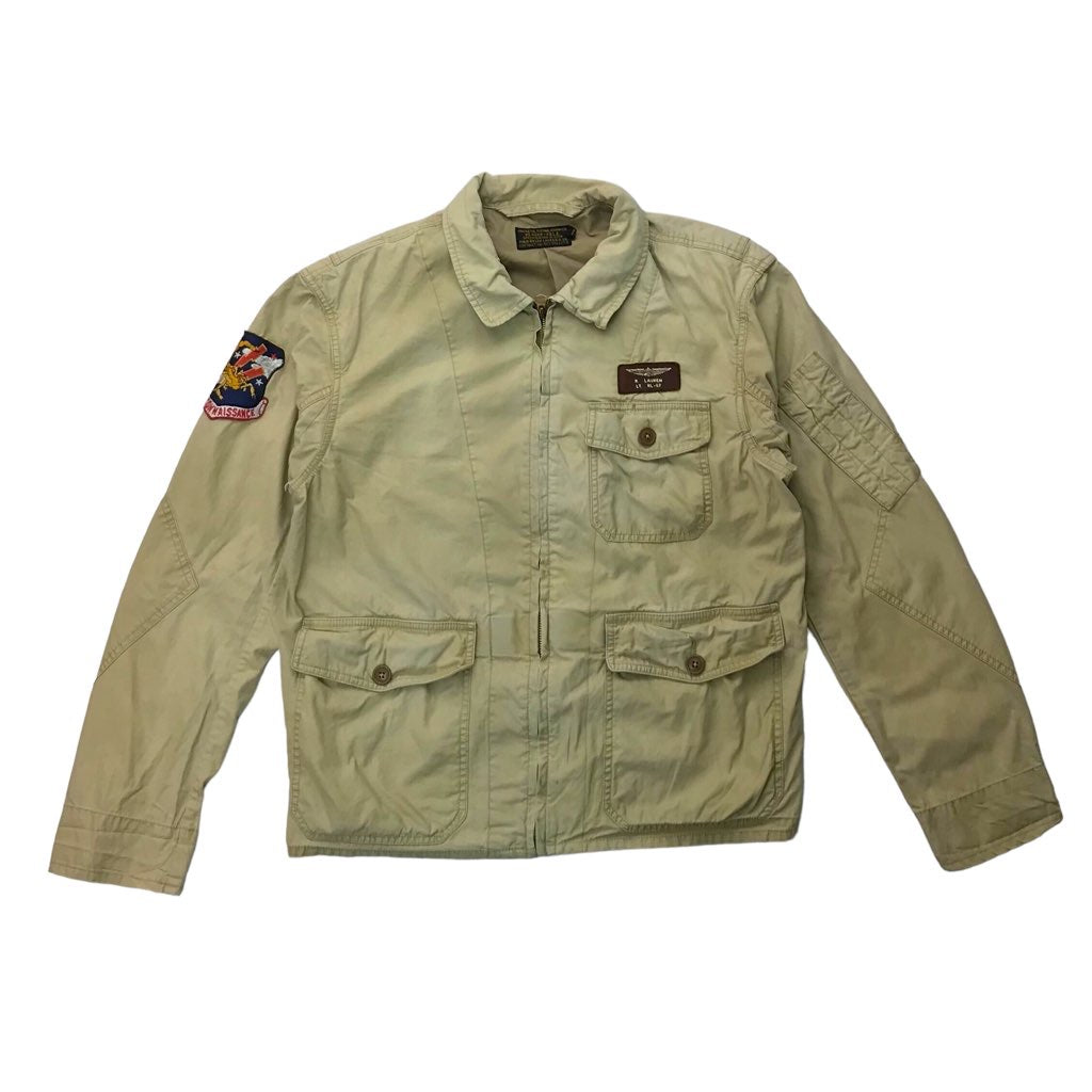 Ralph Lauren ラルフローレン M-421B サマーフライトジャケット フライトジャケット タロンジップ TALON