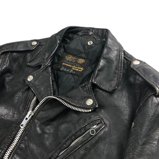 60s vintage PERFECTO by Schott Bros. パーフェクトバイショットブロズ ライダースジャケット サボテンタグ レザージャケット
