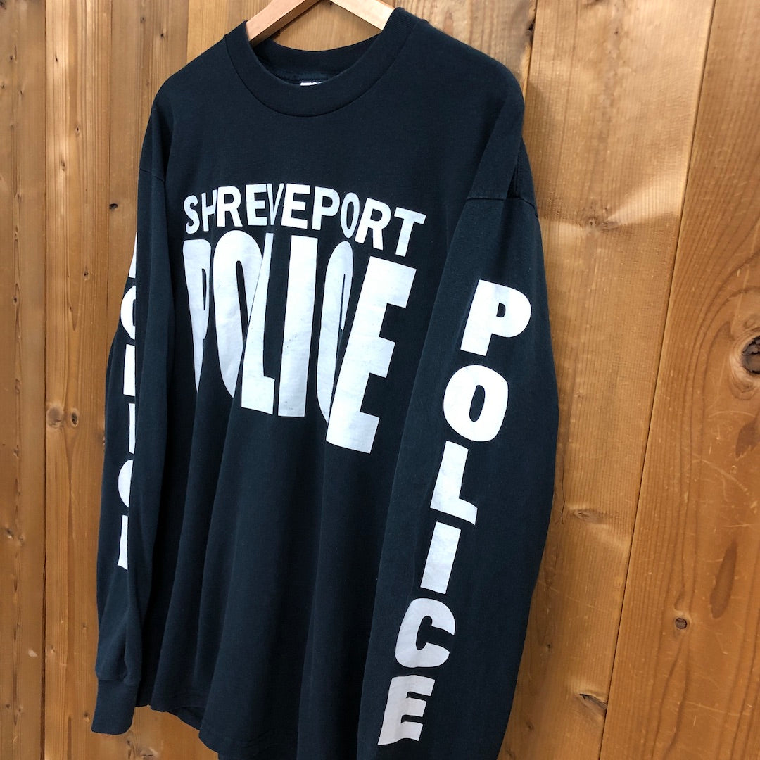 FRUITS OF THE ROOM BEST フルーツオブザルーム ロングTシャツ 長袖シャツ SHREVEPORT POLICE