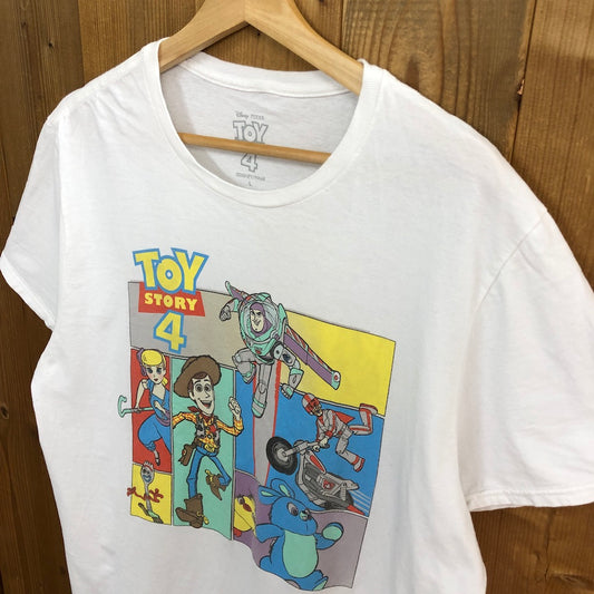 Disney ディズニー PIXAR TOY STORY4 トイ・ストーリー４ プリントTシャツ 半袖 カットソー キャラクター