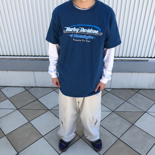 【ららぽーと立川立飛店】staff select 【Harleydavidson Tシャツ】×【ロンT】×【Silver Tab デニムパンツ】