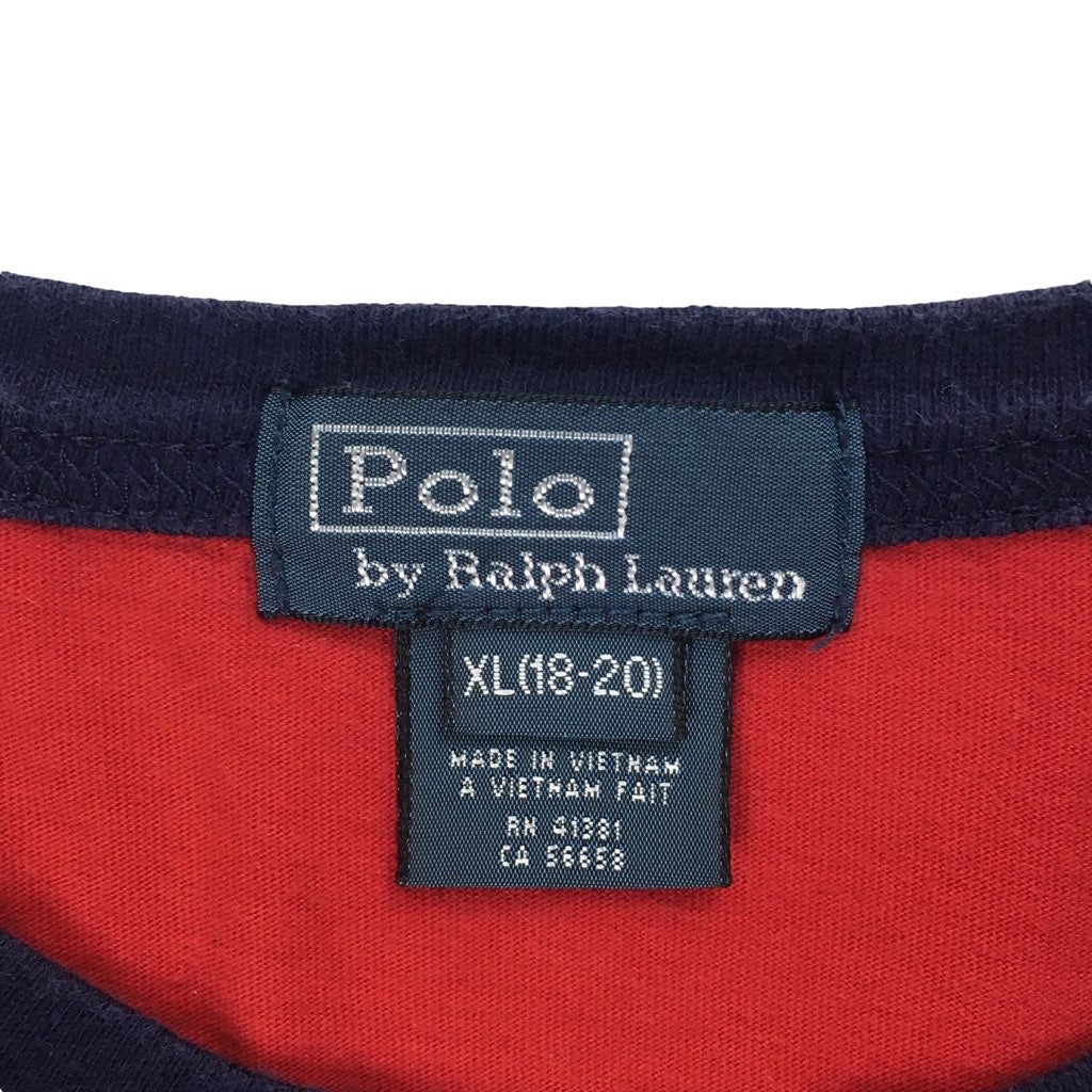 Polo by Ralph Lauren ポロバイラルフローレン リンガーTシャツ 半袖 カットソー プリントTシャツ