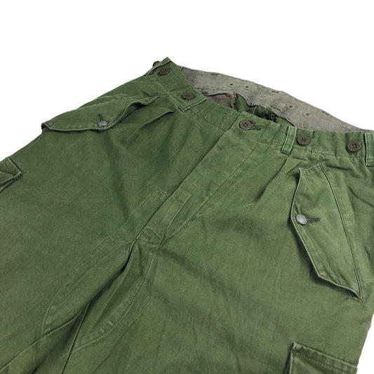 スウェーデン軍 M59 カーゴパンツ ミリタリーパンツ 3クラウン 軍物