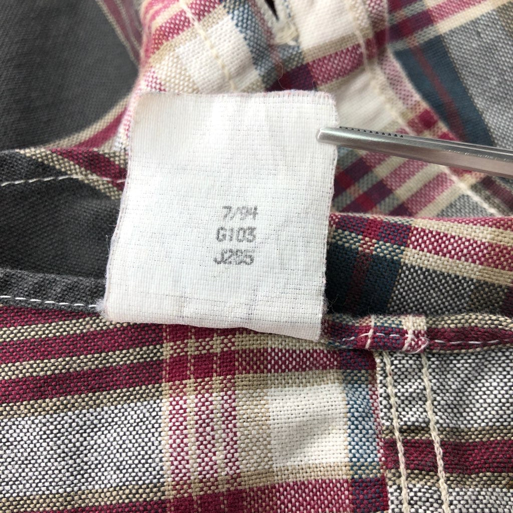 USA製 L.L.Bean エルエルビーン 半袖 シャツ チェック ボタンダウン B.Dシャツ