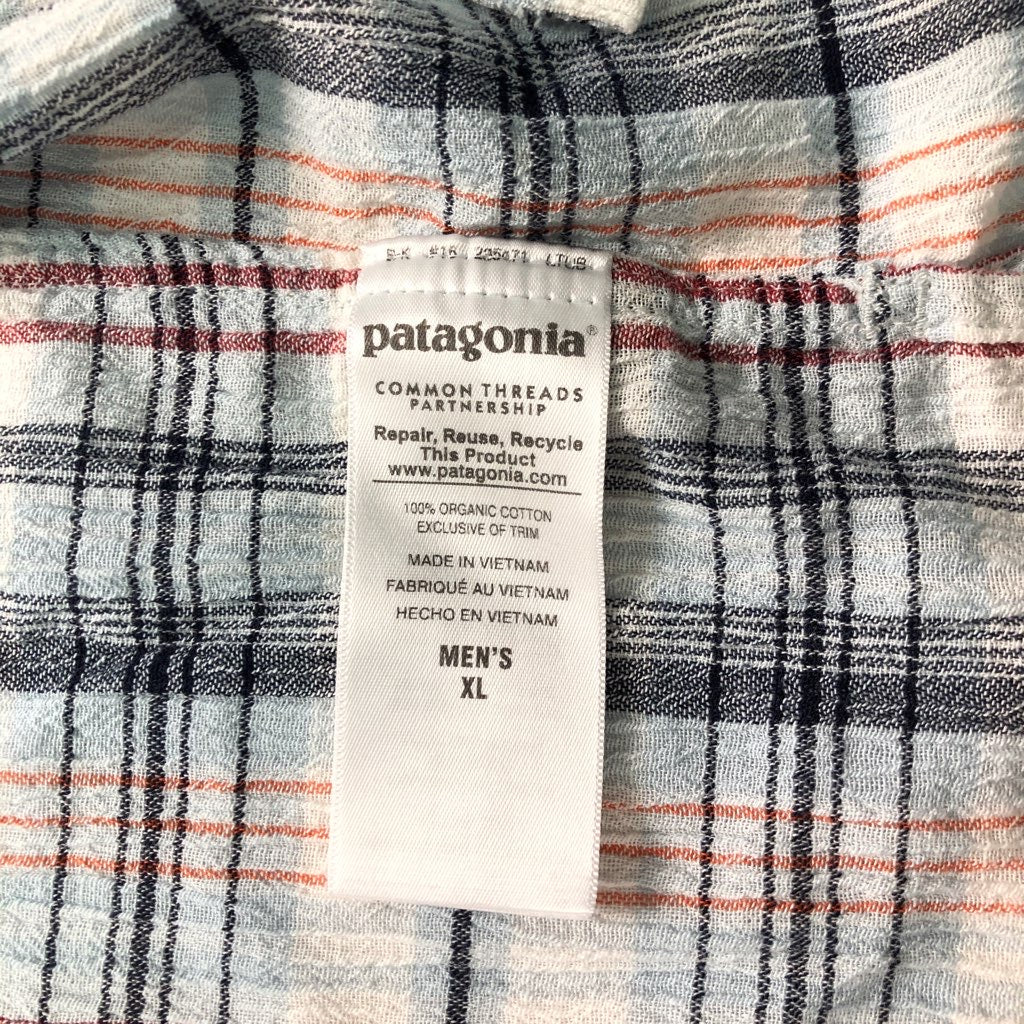 patagonia パタゴニア A/Cシャツ 半袖 シャツ チェック 52921