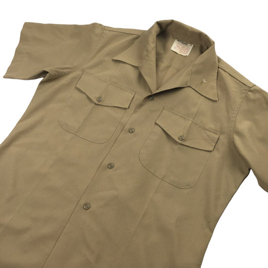 U.S. ARMY Great Northern ミリタリー シャツ 米軍 military オープンカラーシャツ