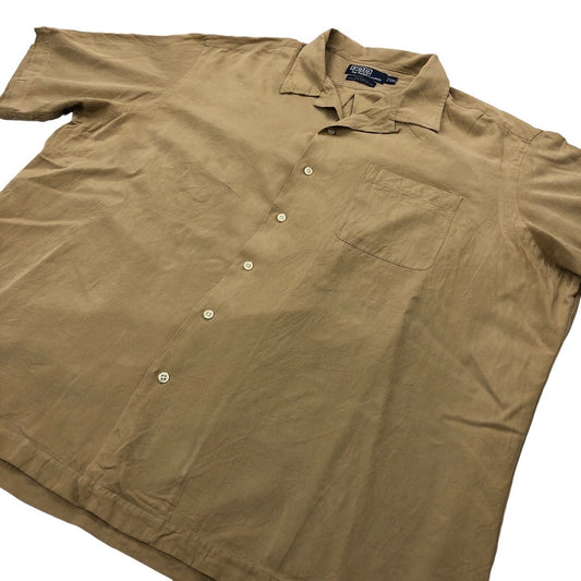 Polo by Ralph Lauren ポロバイラルフローレン  CALDWELL コールドウェル オープンカラーシャツ 半袖シャツ 無地