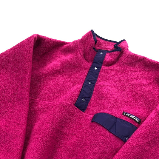90s vintage USA製 patagonia パタゴニア スナップT プルオーバー フリース