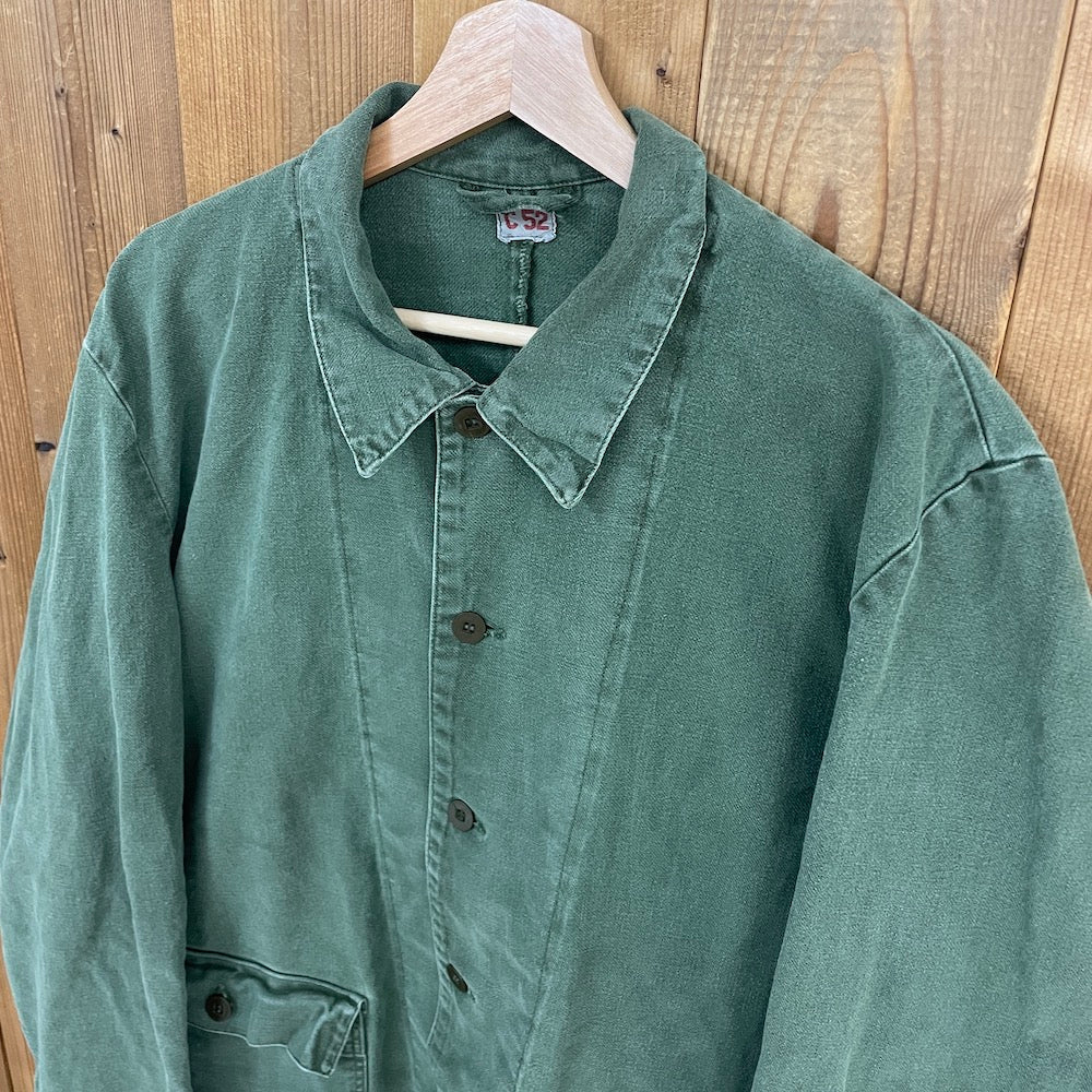 70s 80s vintage スウェーデン軍 ミリタリージャケット カバーオール フィールドジャケット Swedish Army