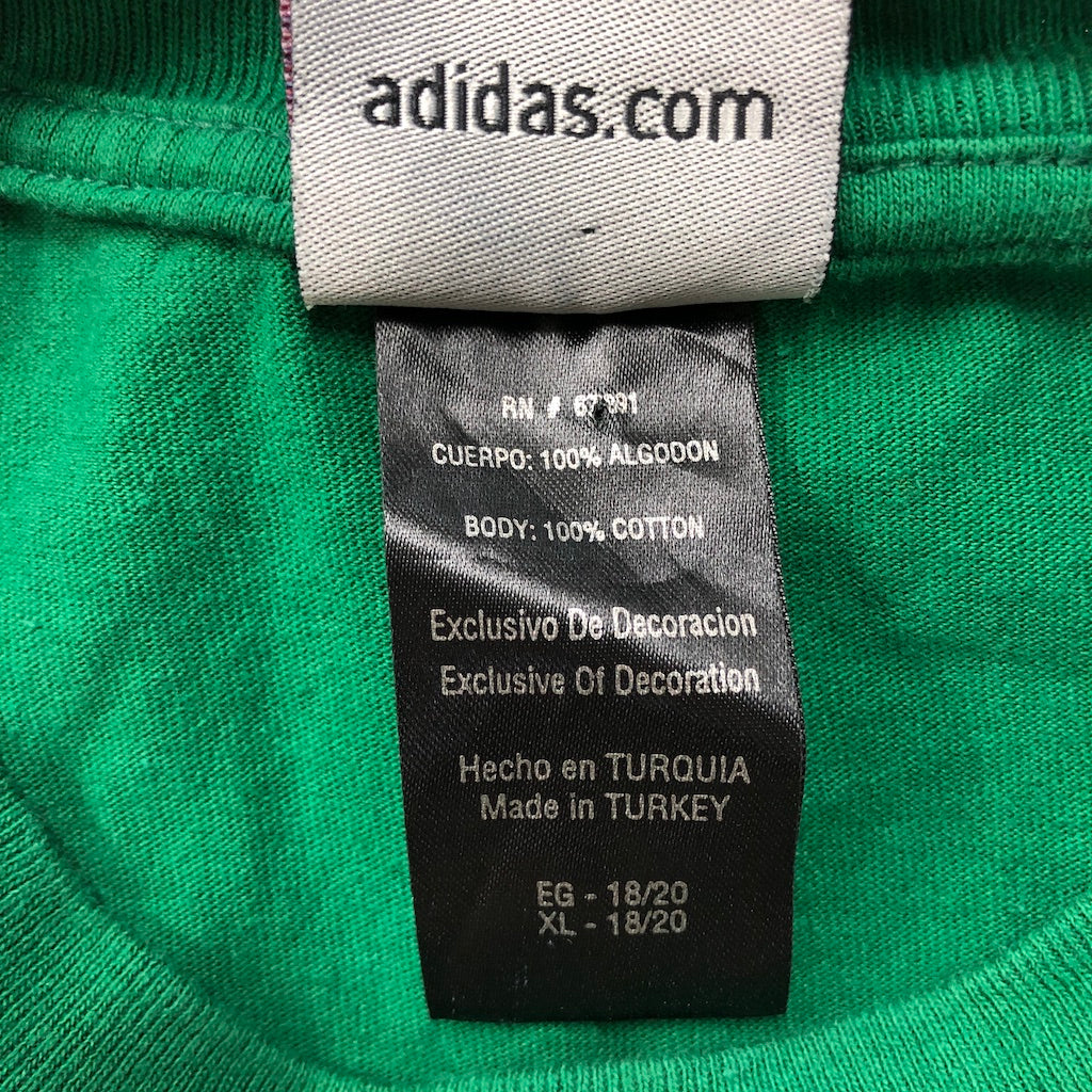 adidas アディダス Boston Celtics ボストンセルティックス プリントTシャツ 半袖 カットソー