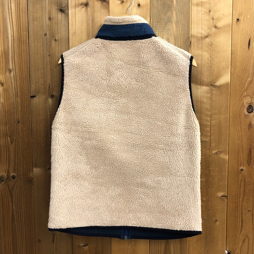 90s vintage USA製 patagonia パタゴニア ボアフリースベスト PEF ジップアップ