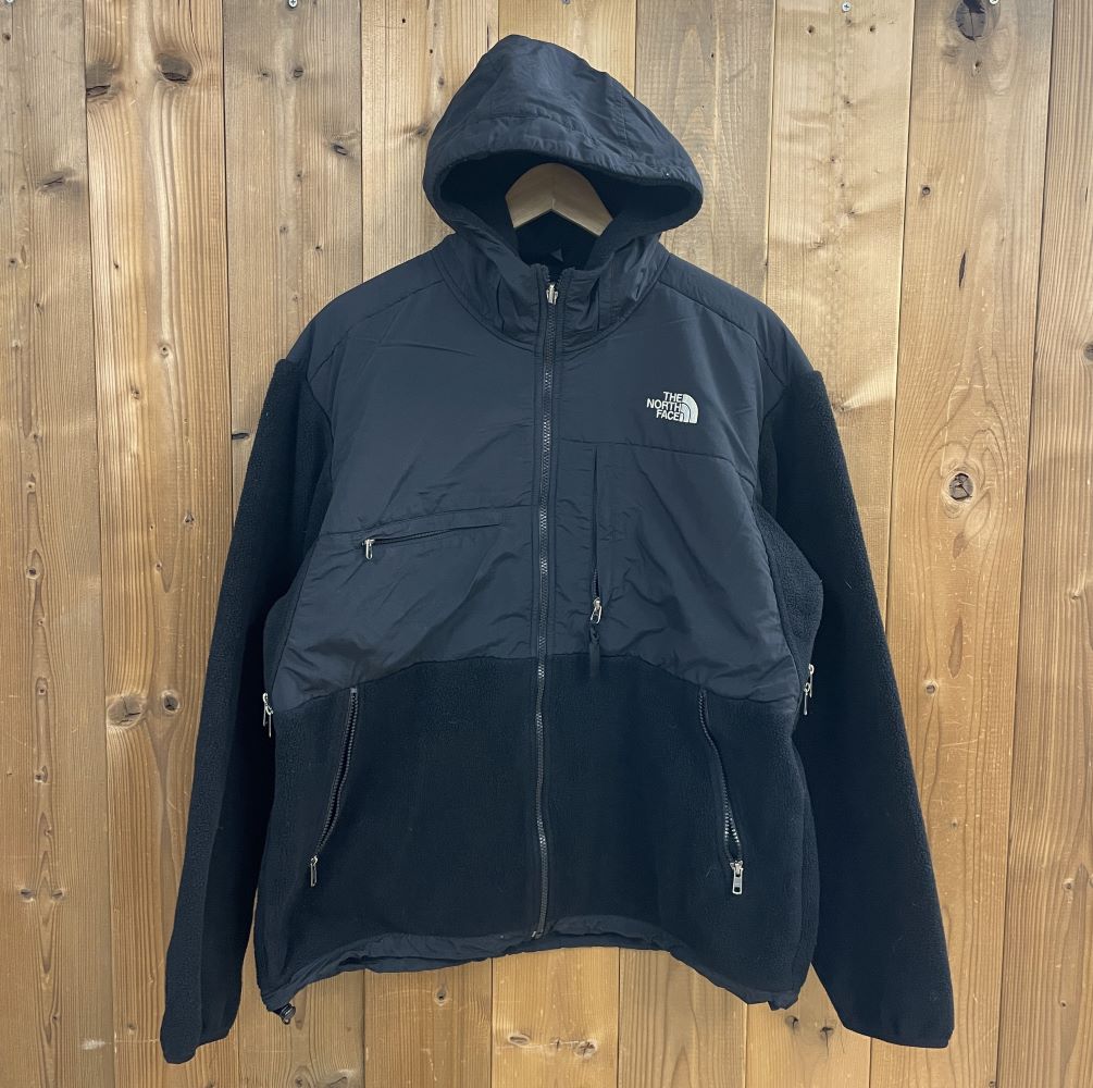 THE NORTH FACE ノースフェイス   DENALI  デナリ フリース Fleece  フーディー HOODIE ジャケット JACKET  黒 L  パーカー