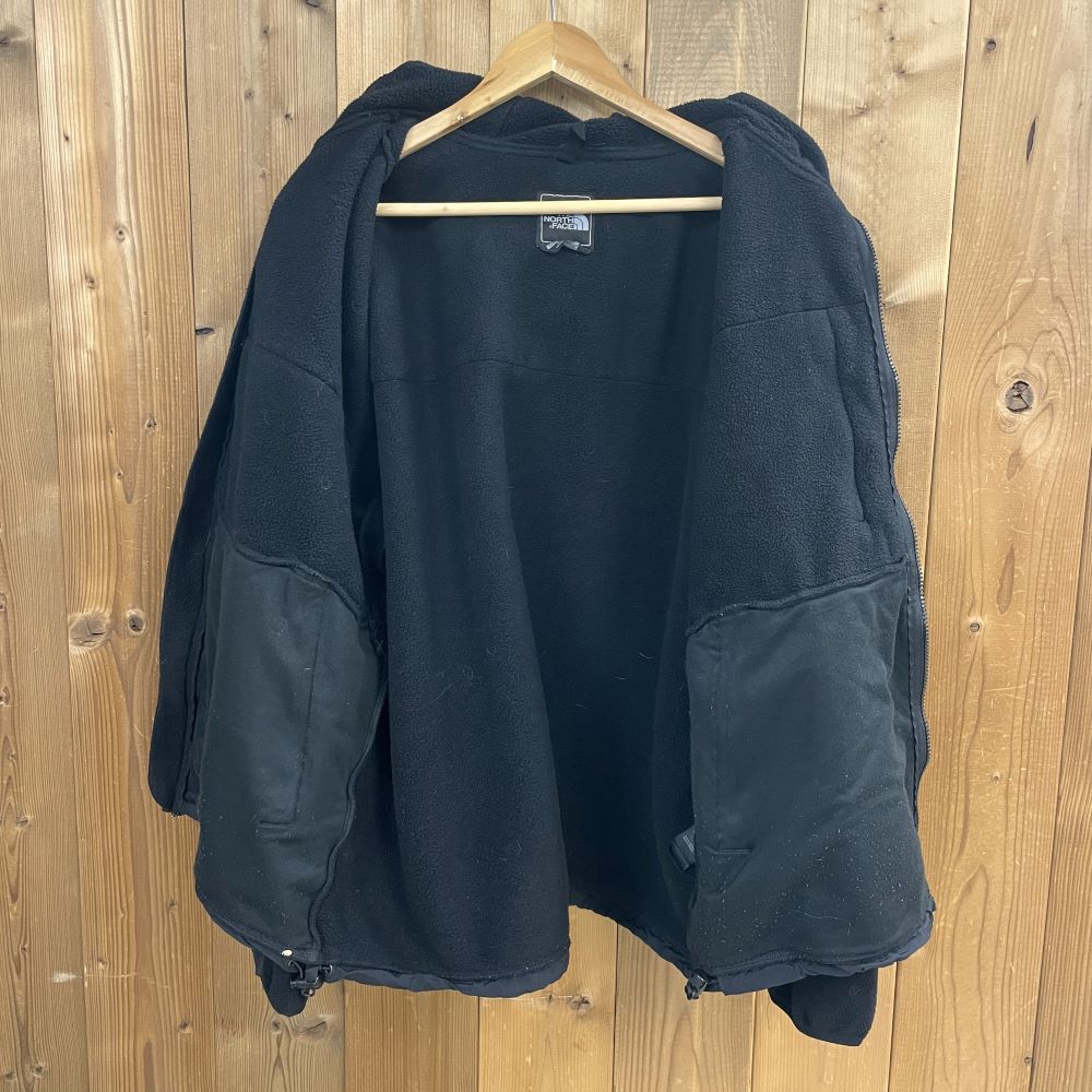THE NORTH FACE ノースフェイス   DENALI  デナリ フリース Fleece  フーディー HOODIE ジャケット JACKET  黒 L  パーカー