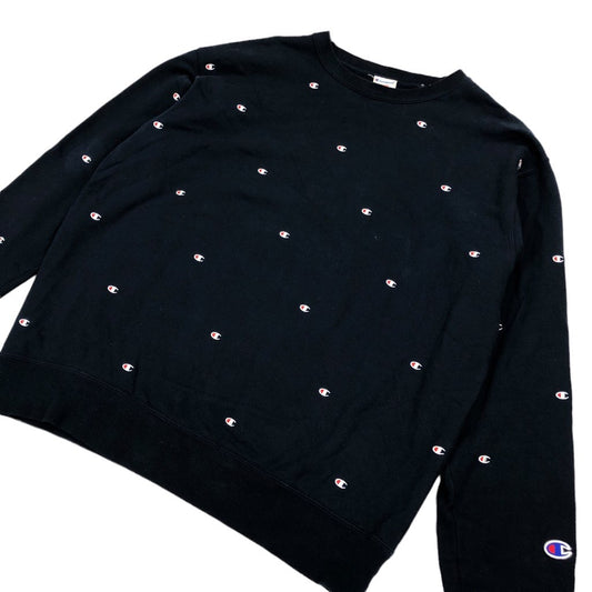 Champion チャンピオン スウェット トレーナー プルオーバー 刺繍ロゴ