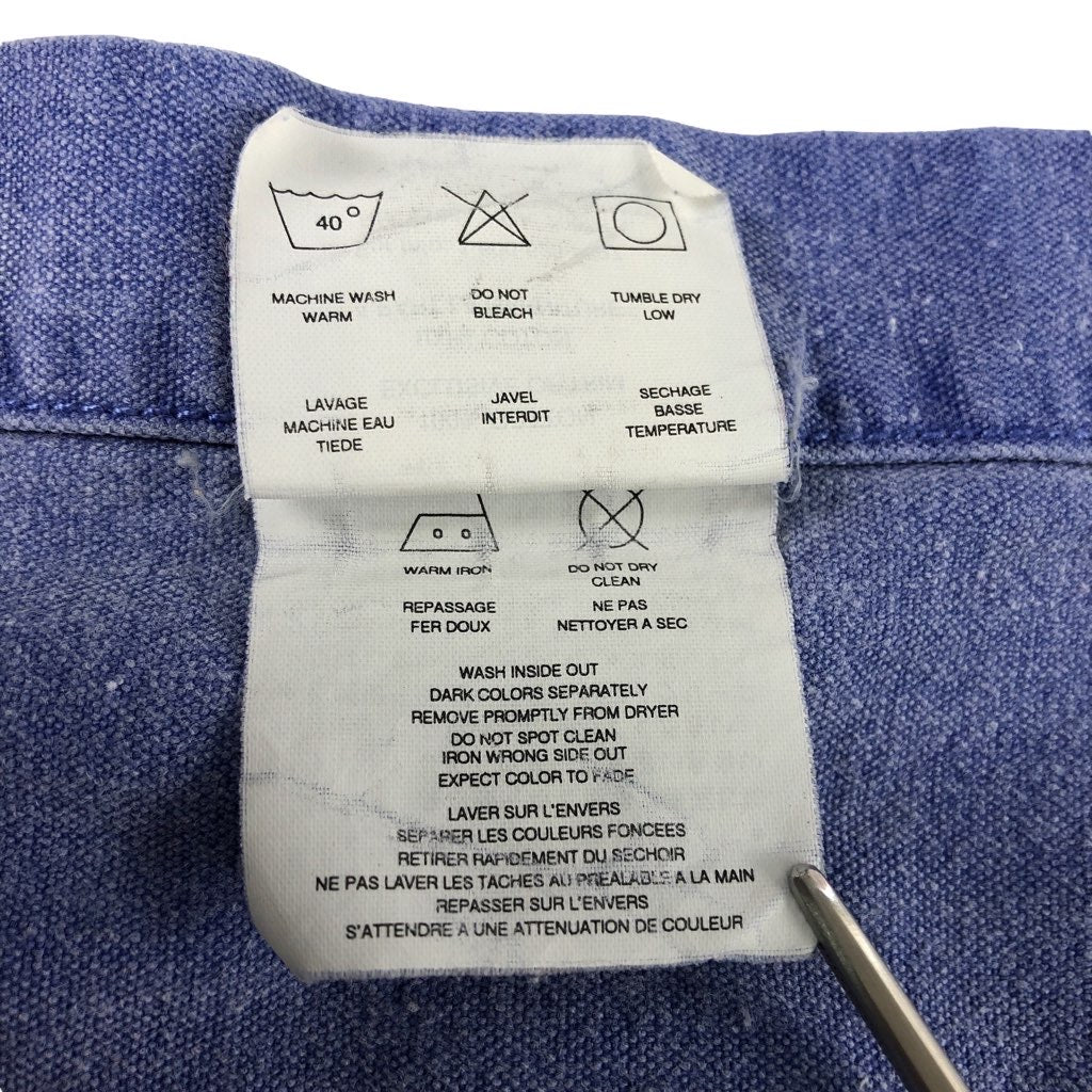 patagonia パタゴニア ノーカラーシャツ ワークシャツ 半袖 52171
