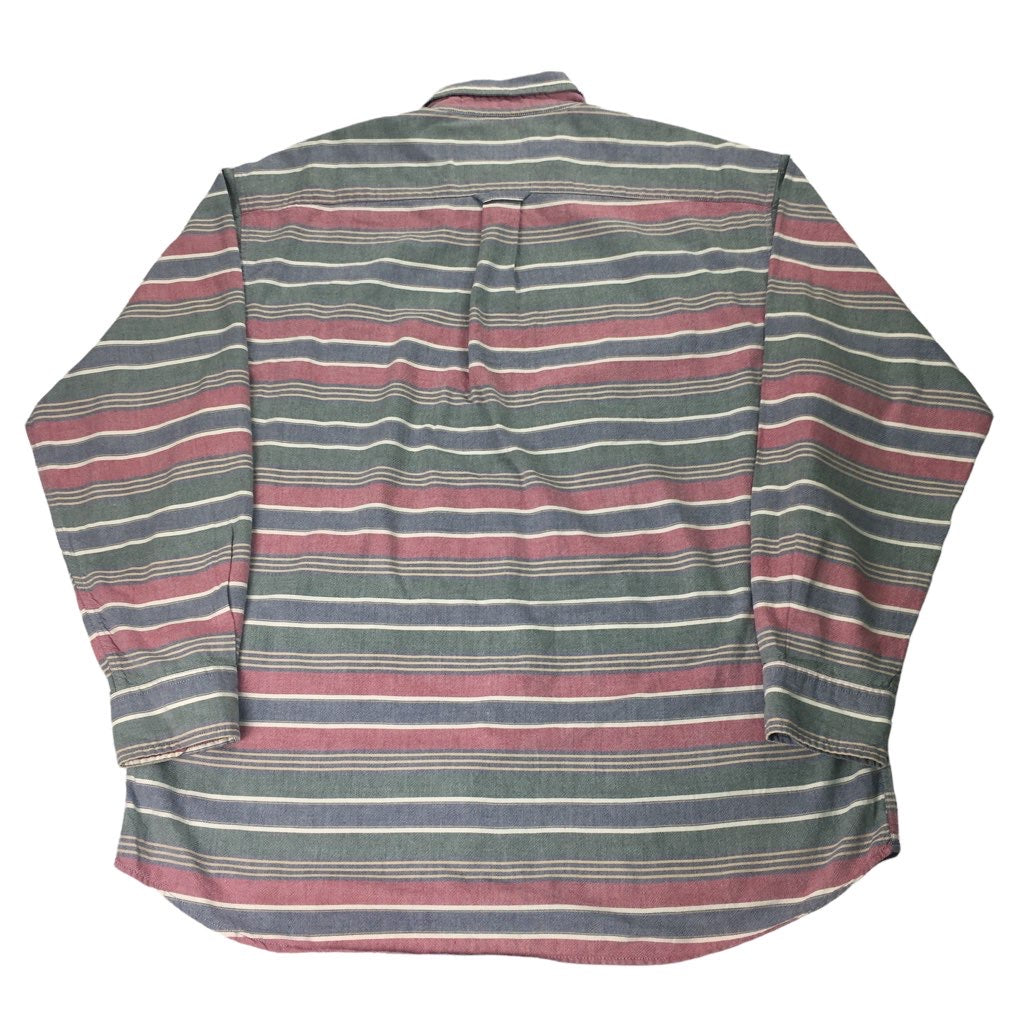 LEVI'S DOCKERS リーバイスドッカーズ 長袖シャツ BDシャツ ボタンダウン ボーダー