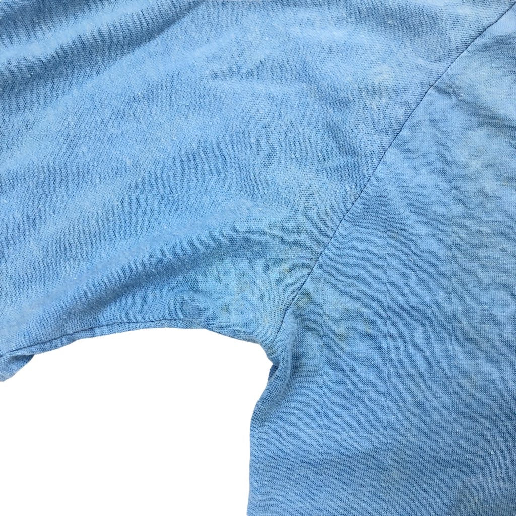 USA製 70s vintage NIKE ナイキ 半袖 Tシャツ カットソー オレンジタグ Vネック リンガーネック ワンポイント