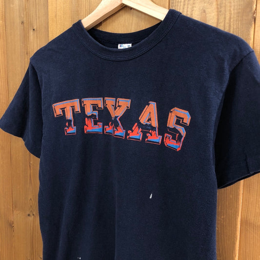 USA製 80s vintage Champion チャンピオン Tシャツ 半袖 カットソー プリントT