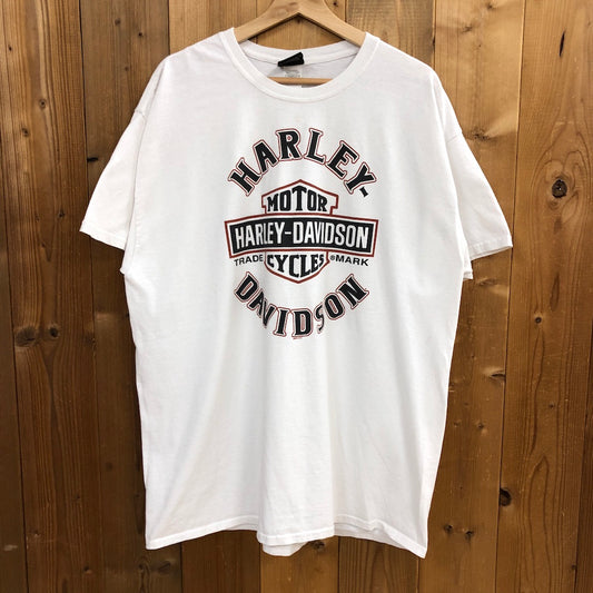 HARLEY-DAVIDSON ハーレーダビットソン ROCKY'S プリントTシャツ 半袖 カットソー バイク