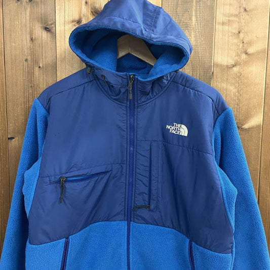 THE NORTH FACE ノースフェイス   DENALI  デナリ フリース Fleece  フーディー HOODIE ジャケット JACKET  青 M パーカー