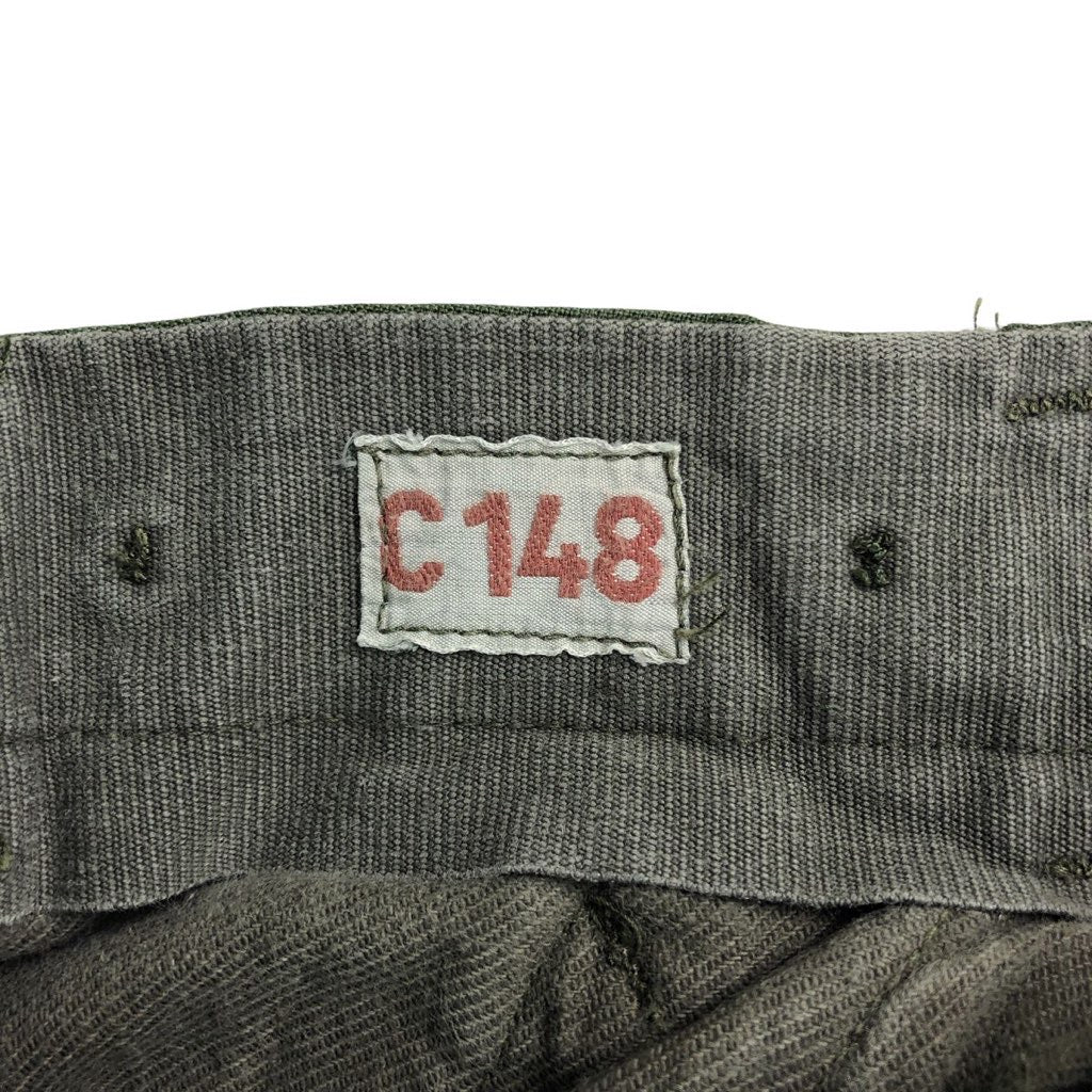 スウェーデン軍 M59 カーゴパンツ ミリタリーパンツ 3クラウン 軍物