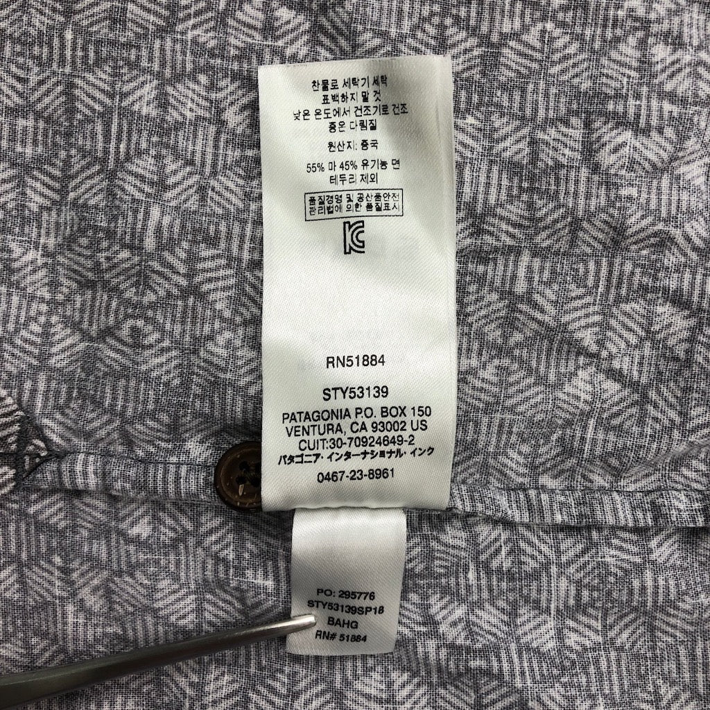 patagonia パタゴニア Men's Back Step Shirt バックステップシャツ 半袖シャツ STY53139 SP18
