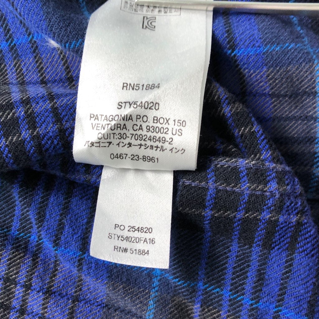 patagonia パタゴニア 半袖 シャツ フランネル シャツ チェック 54020
