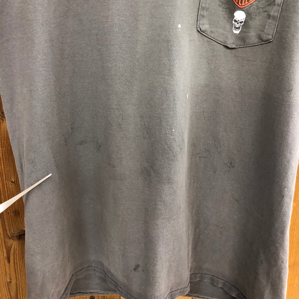 2010年 HANES ヘインズ HARLEY-DAVIDSON ハーレーダビットソン プリントTシャツ 半袖 カットソー
