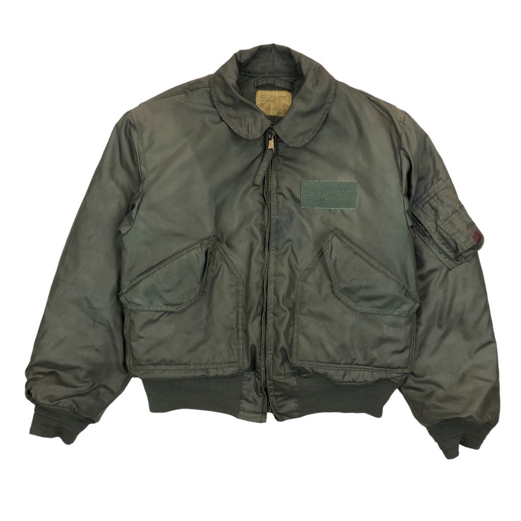 70s vintage CWU36 前期 MIL-J-1588~ フライトジャケット ミリタリー 中綿ナイロン アメリカ軍 米軍
