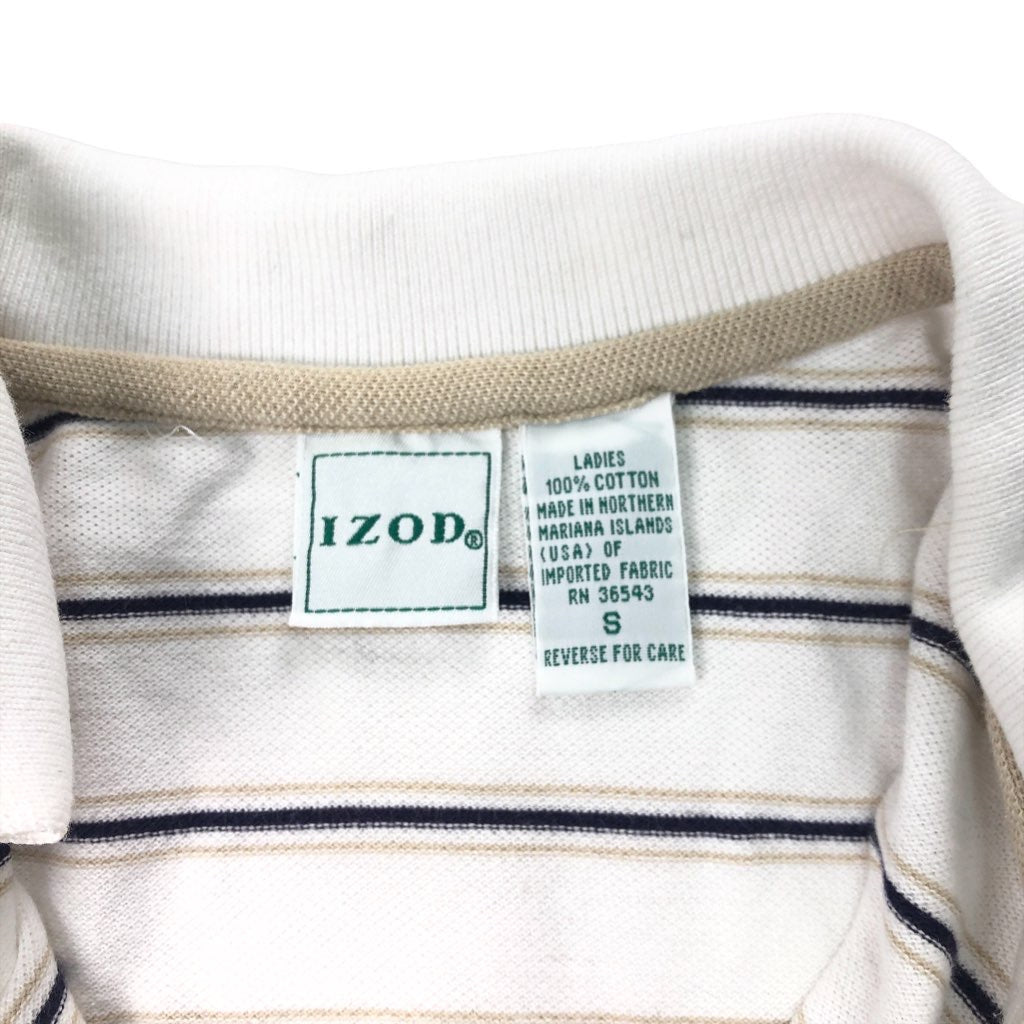 IZOD アイゾッド ポロシャツ ボーダー 半袖 カットソー