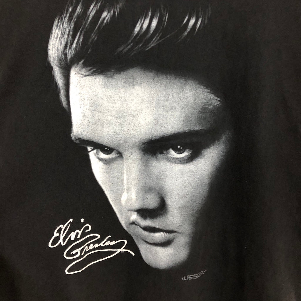 00s vintage USA製 ALSTYLE APPAREL アルスタイルアパレル Elvis Presley エルヴィスプレスリー プリントTシャツ 半袖 カットソー コットン ロック 2001年