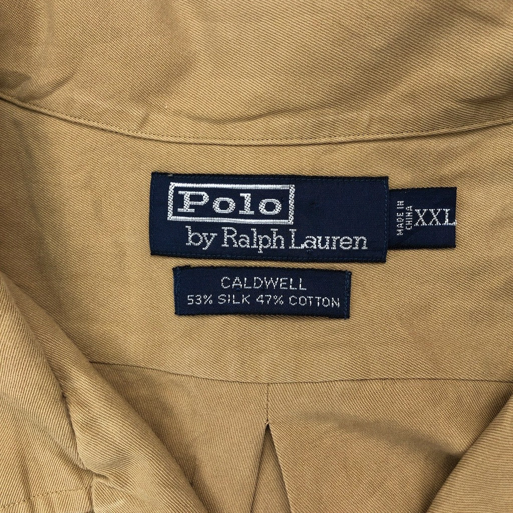Polo by Ralph Lauren ポロバイラルフローレン  CALDWELL コールドウェル オープンカラーシャツ 半袖シャツ 無地