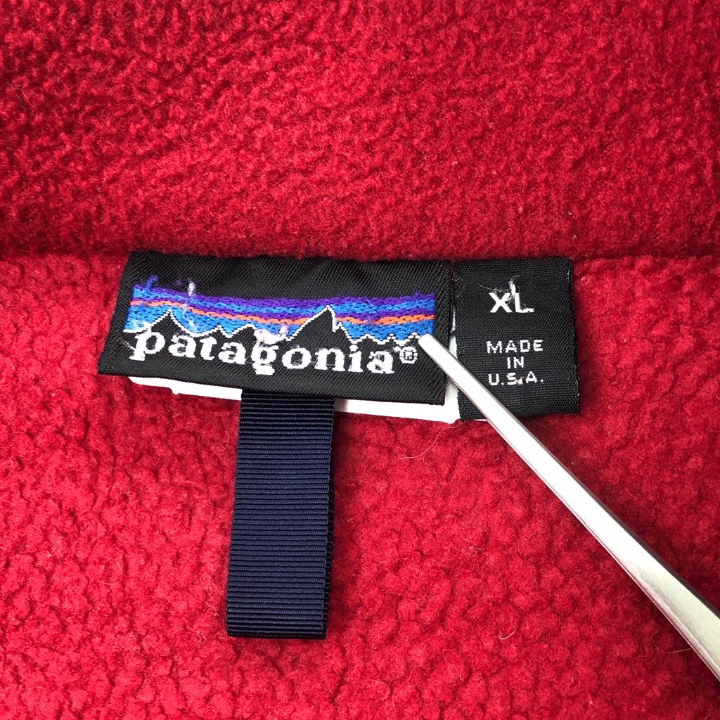USA製 patagonia パタゴニア Rマークタグ フリースジャケット ジップアップ フルジップ 25021