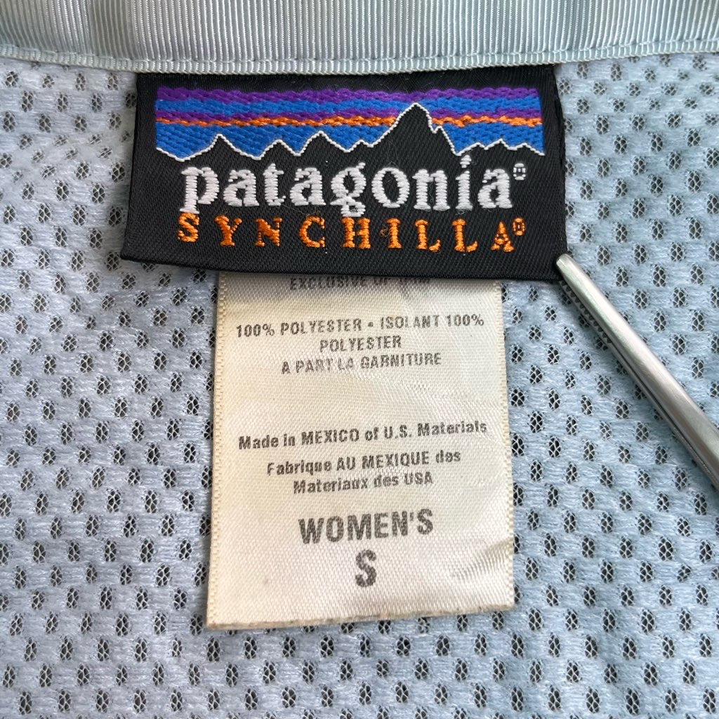 S patagonia SYNCHILLA ハーフ スナップボタン ジャケット