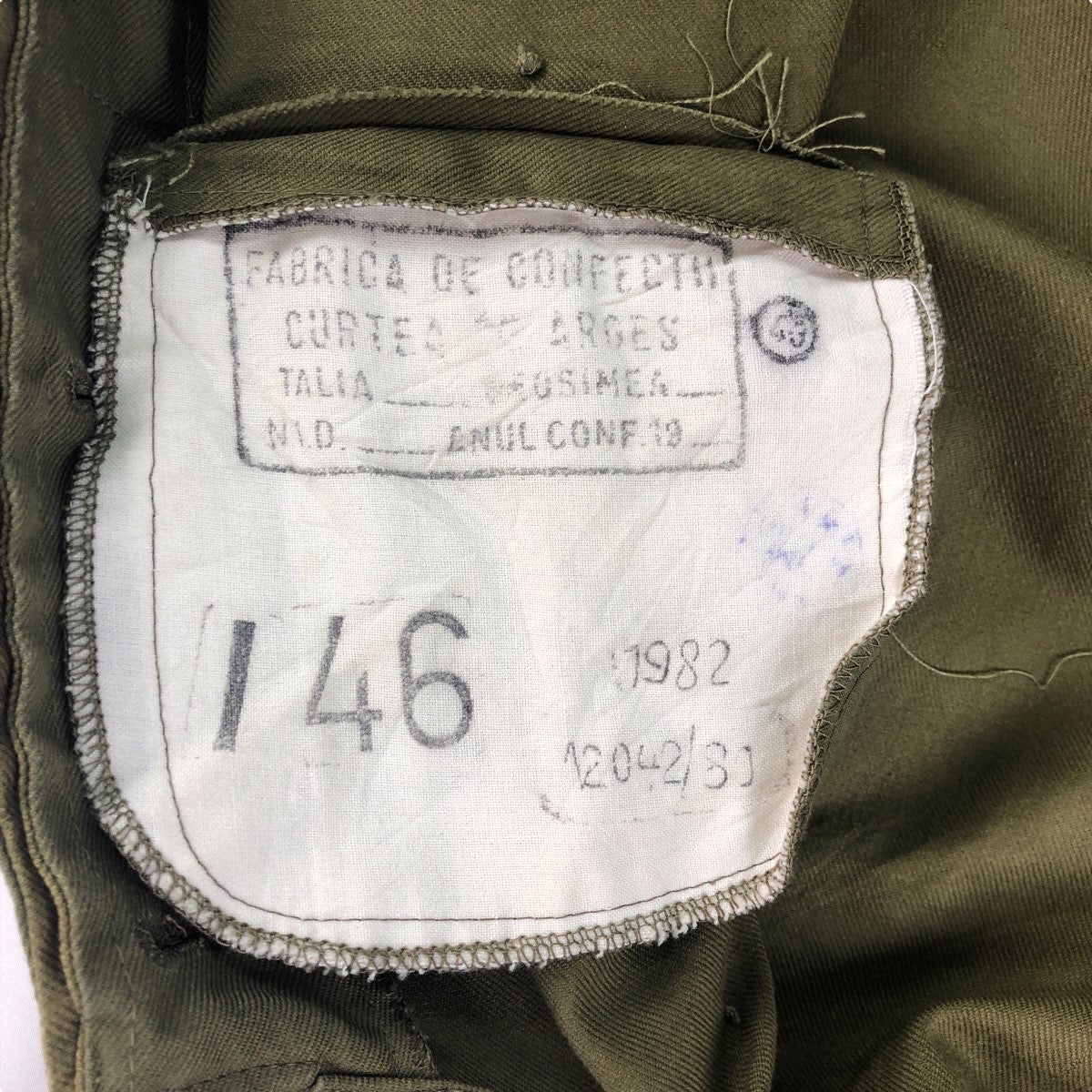 ルーマニア軍 ミリタリージャケット ワークジャケット ユーロ古着 軍モノ 軍服