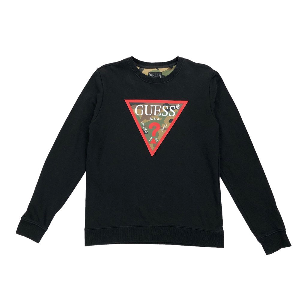 GUESS ゲス トレーナー スウェット 迷彩 ビックロゴ