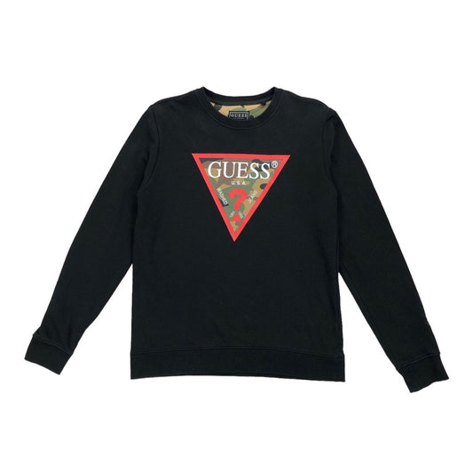 GUESS ゲス トレーナー スウェット 迷彩 ビックロゴ