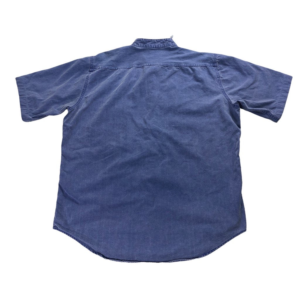 patagonia パタゴニア ノーカラーシャツ ワークシャツ 半袖 52171