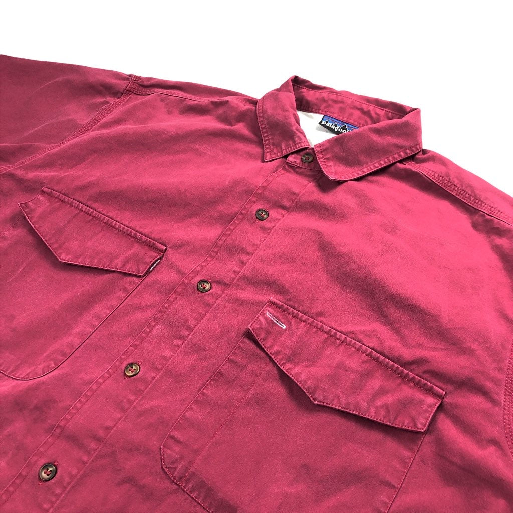 patagonia パタゴニア コットン シャツ 半袖 無地 52211